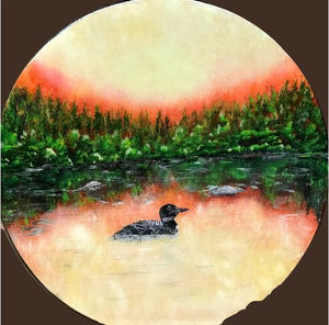 Decorative Painting - Sacred Loon