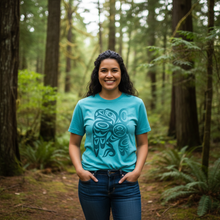 Load image into Gallery viewer, Salish Eagle - Indigenous Female Model