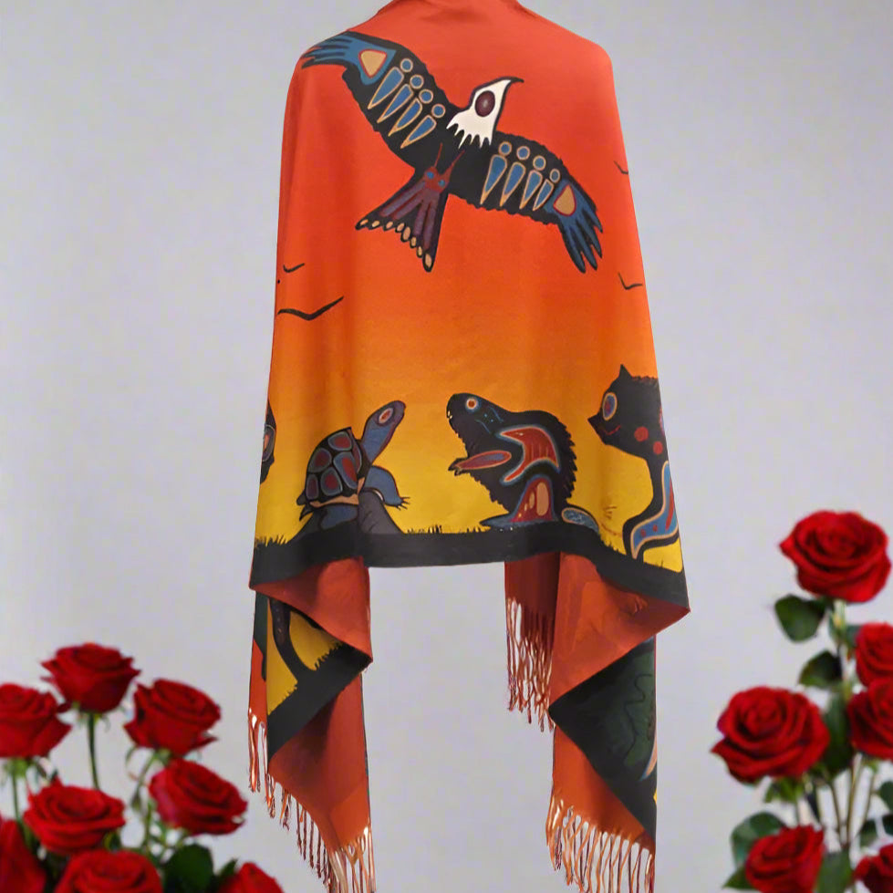 Eco Shawls - Seven Grandfather Teachings