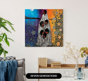 ART Framed Canvas - Seven Generations Limited Edition