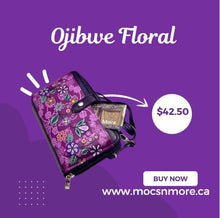 Load image into Gallery viewer, Smartphone Cross Body Bag - Ojibwe Florals