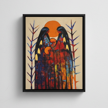 Load image into Gallery viewer, Spirits of the Drum - Gray Wall Straight Shot