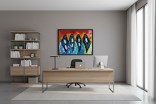 Load image into Gallery viewer, ART Framed Canvas - Tabacco Women Limited Edition