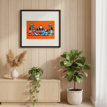 Load image into Gallery viewer, Teaching poster in black frame on wood wall