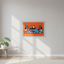 Load image into Gallery viewer, Teaching poster in clear frame on grey wall