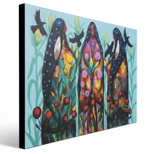Load image into Gallery viewer, Three Sisters Wall Plaque - Side