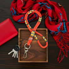 Load image into Gallery viewer, New Beaded Lanyard - Red