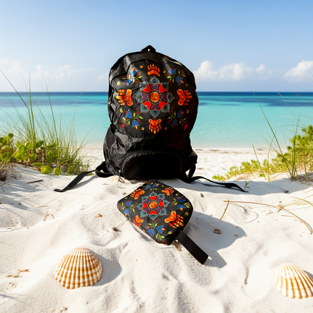 Foldable Indigenous Designed Backpacks - Revelation