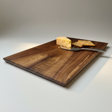 Load image into Gallery viewer, Walnut Charcuterie Board - Bevelled Edge Lifestyle