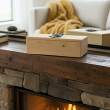 Load image into Gallery viewer, Wisdom Keeper Trinket Box on fireplace mantel
