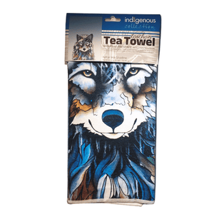 Tea Towels- Indigenous Design Kenai aka Shadow