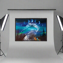 Load image into Gallery viewer, ART Framed Canvas - Wolf Whisperer Limited Edition