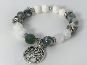 Mocs N More Totem Bracelets - Tree Agate
