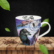 Load image into Gallery viewer, 18 Oz - Signature Mugs - Raven Dreamcatcher