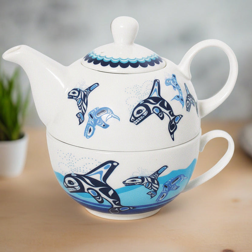 Tea for One Set - Orca – Mocs n More