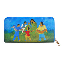Load image into Gallery viewer, Ladies Wallets - New Zippered Wallet Family Circle